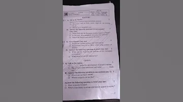 Real Paper 6th Std 2025 1st Unit History Civics And Geography 