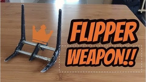 Antweight Battlebot - Flipper Weapon