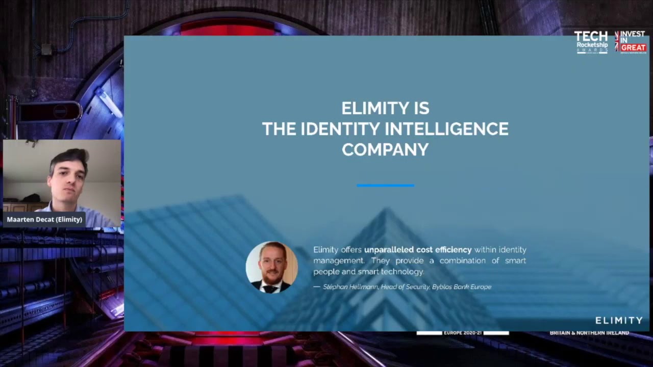 Maarten Decat - Pitch UK Tech Rocketship Awards 2020 - YouTube