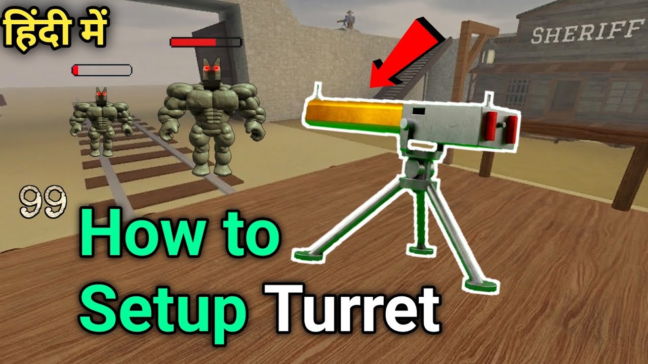How to setup Turret on your train in Dead Rails [Check pinned comment ...