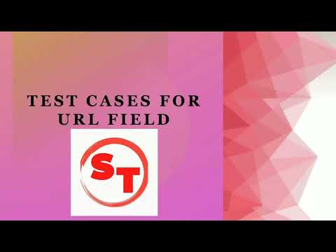 Test Cases For URL Field | Positive and Negative Test Cases For URL Field