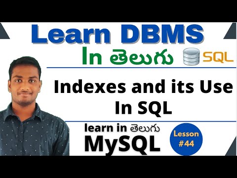 Indexes In Sql