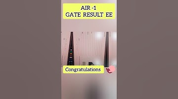 AIR-1 Gate Result Out 2025 | IIT Roorkee gate topper Air-1 gate score download #gate #result #topper