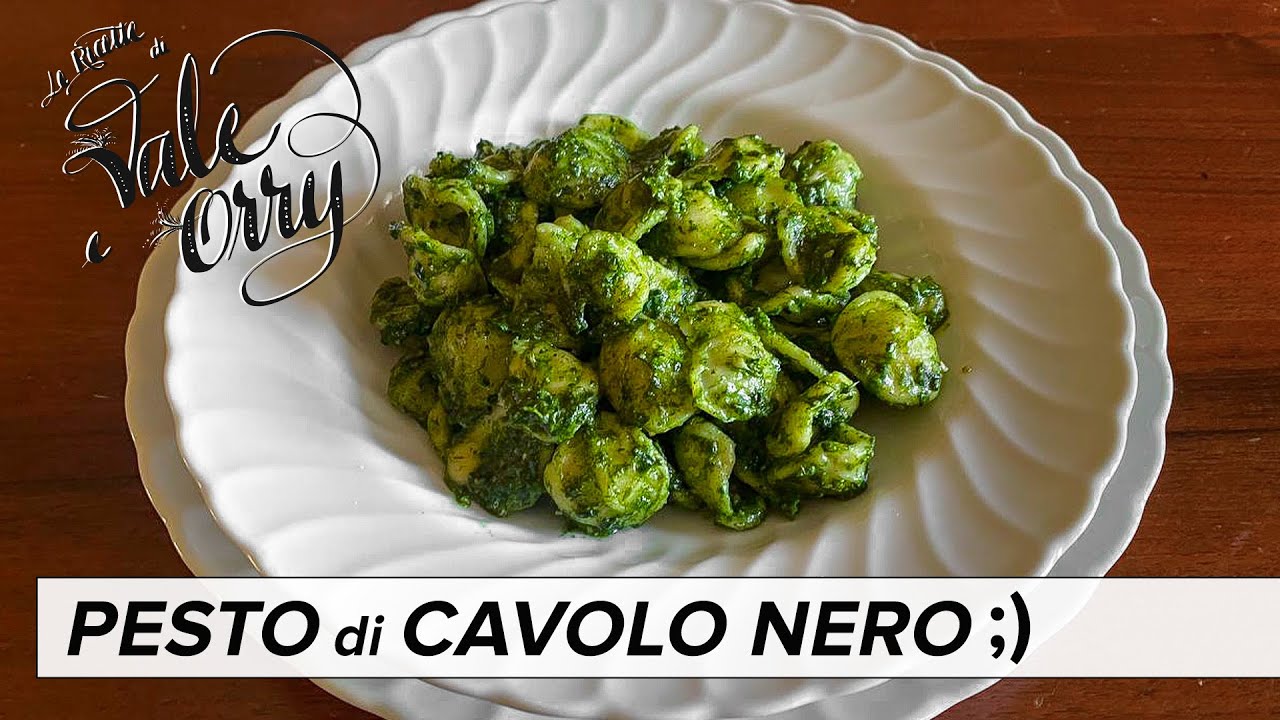 PESTO di CAVOLO NERO | Pura Bontà VEGAN !!! 🥂🇮🇹😋❤️😍 😘