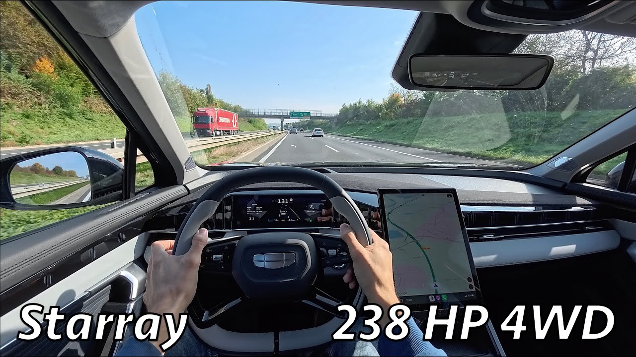 Geely Starray 2025 POV Test drive (2.0 - 238 HP, 8-Speed AT, 4WD)