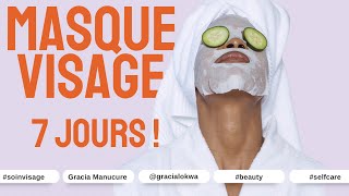 ??‍♀️MASQUE POUR LE VISAGE 7 JOURS CHALLENGE CRASH TEST