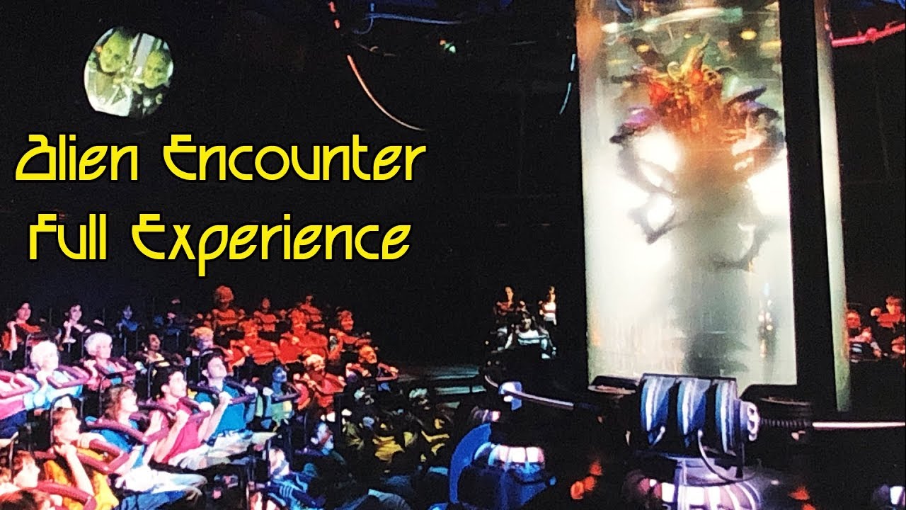 Alien Encounter ExtraTERRORestrial FULL Experience 1996 - Tomorrowland,  Magic Kingdom, Disney World