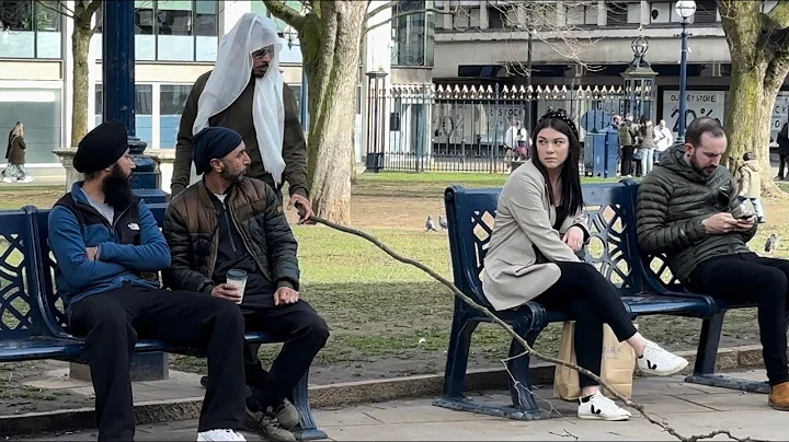 Carrying massive stick in public back😱joker pranks latest 2023