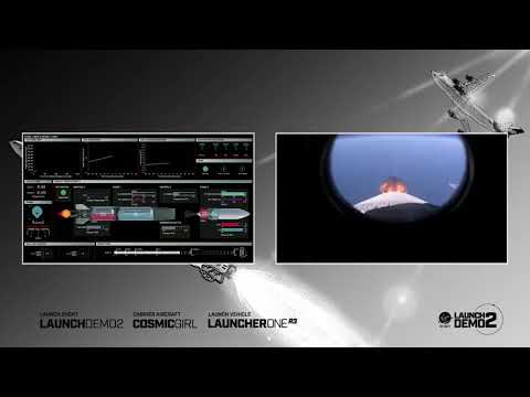 LauncherOne | Launch Demo 2 onboard video (17.01.2021)