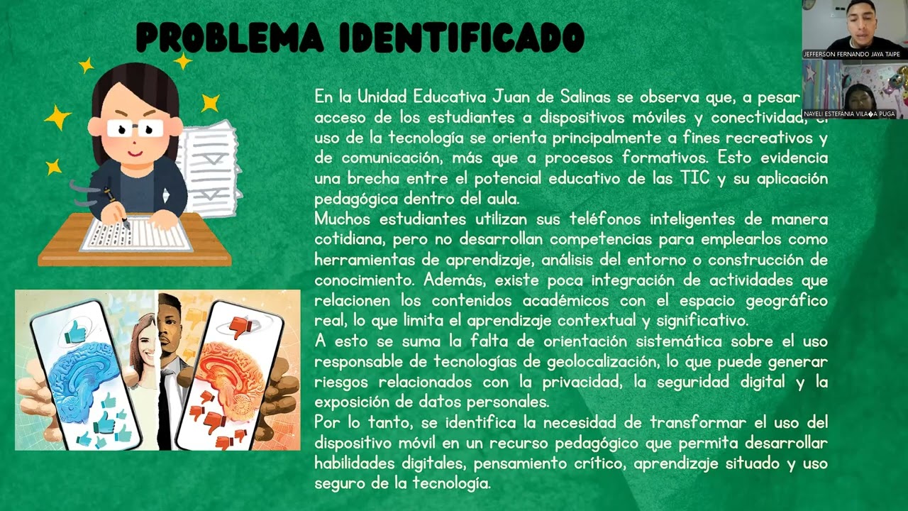 Caso de estudio – Uso del GPS en dispositivos móviles - TIC aplicada a la educación.