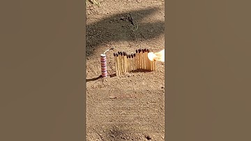 Matchstick Amazing Experiment 🔥💥 Diwali Creakers Testing #shorts