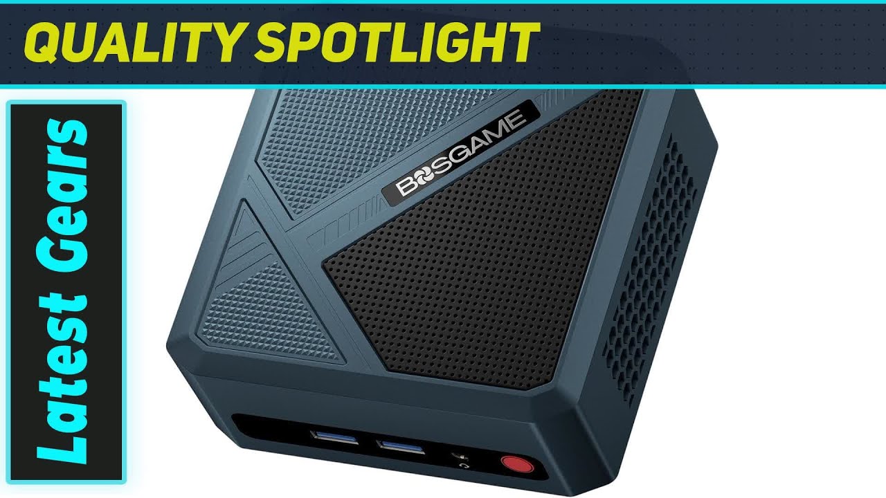 Bosgame P5 Mini PC: Best Ryzen 5 6600H Gaming & Workstation? - YouTube