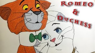 Drawing Romeo Duchess The Aristocats Youtube Drawing Romeo Duchess The Aristocats Youtube