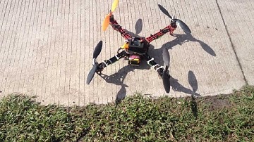 Hobbyking kk2,F450 Frame, Acro Flight, motor fail