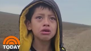 Heartbreaking Video Of Migrant Boy Abandoned At Border Spotlights Crisis | TODAY
