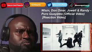 Wisin, Don Omar, Jowell & Randy - Puro Guayeteo (Official Video) | REACTION