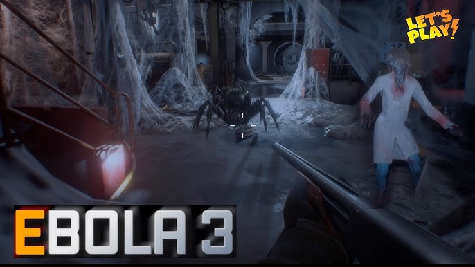 EBOLA 3 ★ Walkthrough #3 Boss Spider ★ PC Steam HORROR game 2022