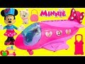 Minnie Mouse Flies Bow Liner Jet with Daisy and Surprises