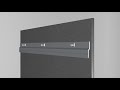 Video: GeckoTeq Z Bar Cleat Systeem Aufhänge Schiene - pro Set
