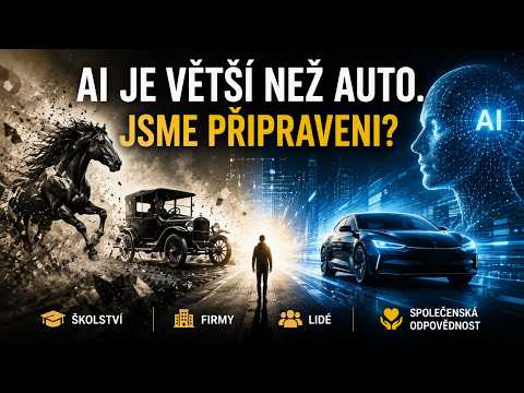 Cover: AI nás nenahradí. Jsme na prahu civilizační transformace! 🚀