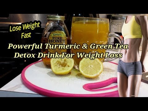 powerful-turmeric-&-green-tea-detox-drink-for-weight-loss
