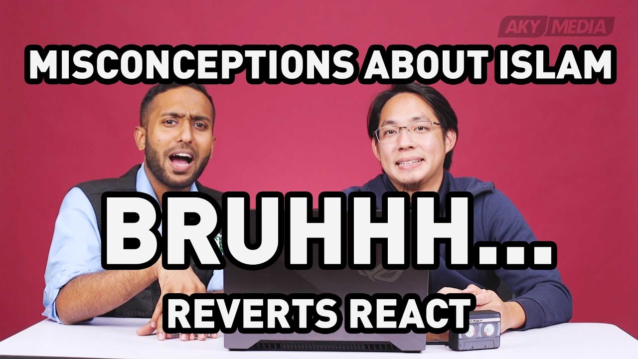 Reverts React To Top 5 Misconceptions About Islam | Reaksi Mualaf - YouTube