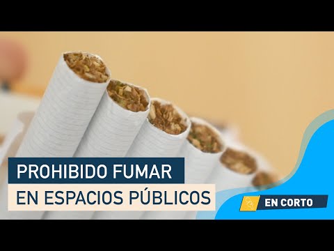 Ley del Tabaco: Prohibido fumar en ciertos espacios y exhibir cigarros