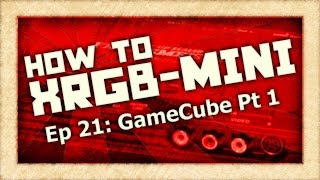 How To Xrgb-Mini Gamecube Pt 1 Framemeister