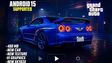 GTA 6 Realistic Graphics Modpack - GTA SA Android | Support Android Version 11-15 😱 #gta #gtasa