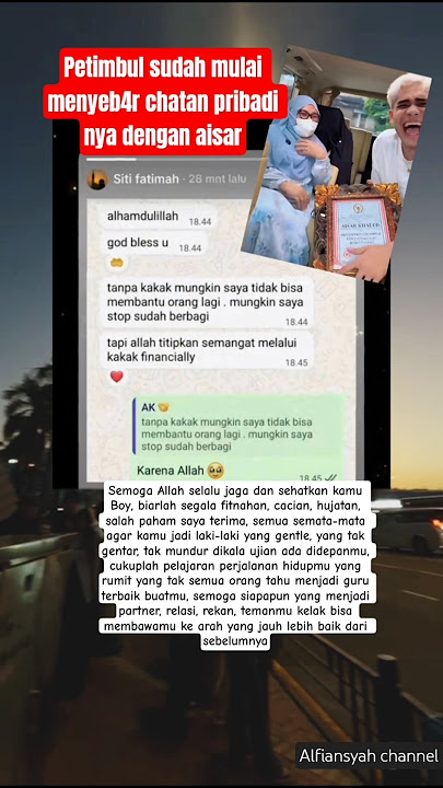 Siti Fatimah Menyeb4r Chattan dengan AISAR KHALEED #aisarkhaled #shortsfeed #aisarkhaledterbaru