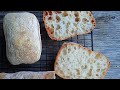 Easy Sourdough Ciabatta Recipe | Resep Roti Ciabatta