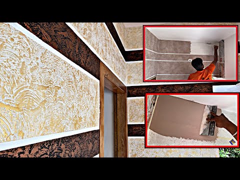Video: Textured Walls Komplement Rustik stil i Italien