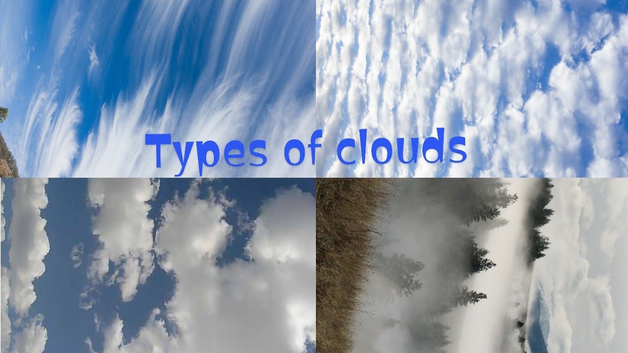 Types of Clouds | 4 main types |Explanation for kids - YouTube