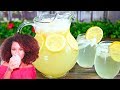 How To Make Homemade Lemonade Using Real Lemons - The Best Lemonade Recipe