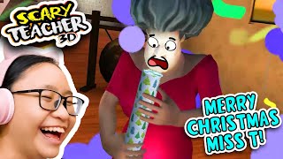 Scary Teacher 3D 2024 - Merry Christmas Miss T!! - Part 70 (Merry Poppers)