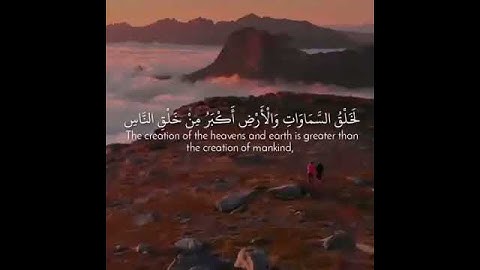 سورة غافر //// اجمل حالات واتس قرآن كريم راحه نفسيه