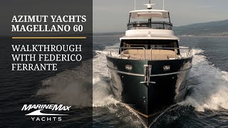 Full InDepth Yacht Tour with Federico Ferrante | AllNew Azimut Magellano 60