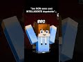 "bro NON sono così INTELLIGENTE dopotutto"...😭🙏 #minecraft