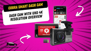 Cobra Smart Dash Cam SC 400 Overview