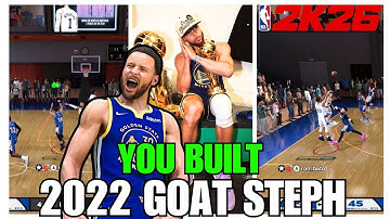 This REALISTIC 2022 STEPH CURRY Build is DOMINANT in NBA 2K26!