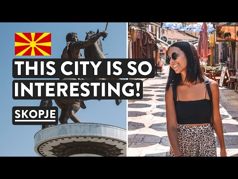 (North) Macedonia First Impressions | Skopje Free Walking Tour | Travel Vlog
