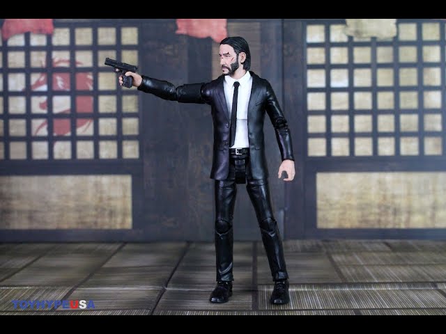 Figurine John Wick 18 Cm – VHS Edition – SDCC 2022 Exclusive – Diamond Select