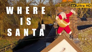 Where is Santa - Stuck on a Chimney