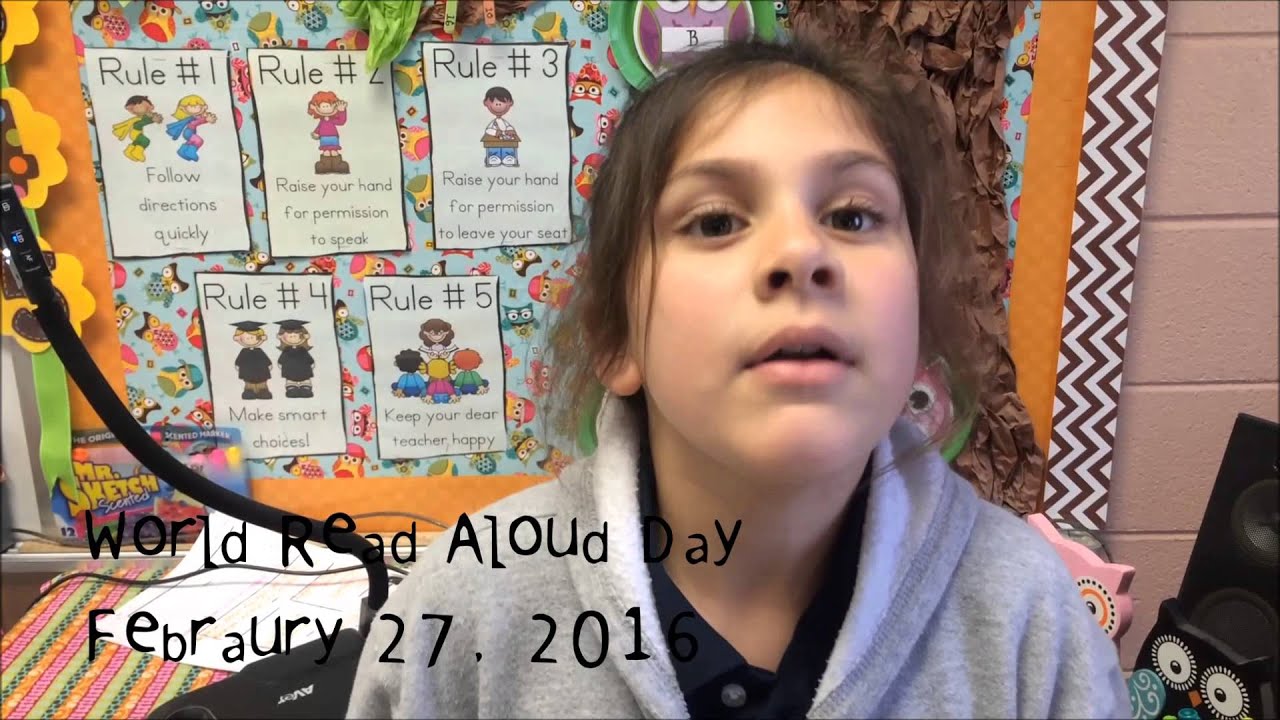 World Read Aloud Day YouTube