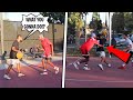 He Had To FOUL ME To Guard Me! HEATED 2v2 At The Park..