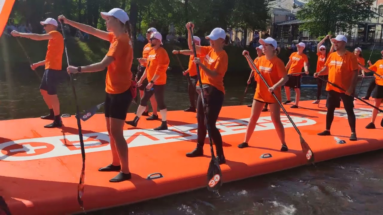 Самый большой Sup-Board в мире!