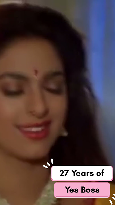 27 Years of Yes Boss #shahrukh_khan #juhichawla #srk #yesboss  #bollywood #viral #shorts