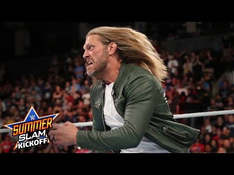 Edge returns and spears Elias: SummerSlam Kickoff 2019 (WWE Network Exclusive)