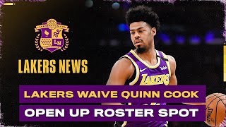 Lakers Waive Quinn Cook Another Move Coming Youtube