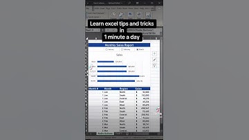 Learn Excel tips and tricks in 1 minute a day #excel